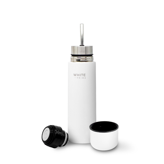 Mate Listo 2-in-1 Thermos | Free Yerba Mate Sample | WHITE Prime
