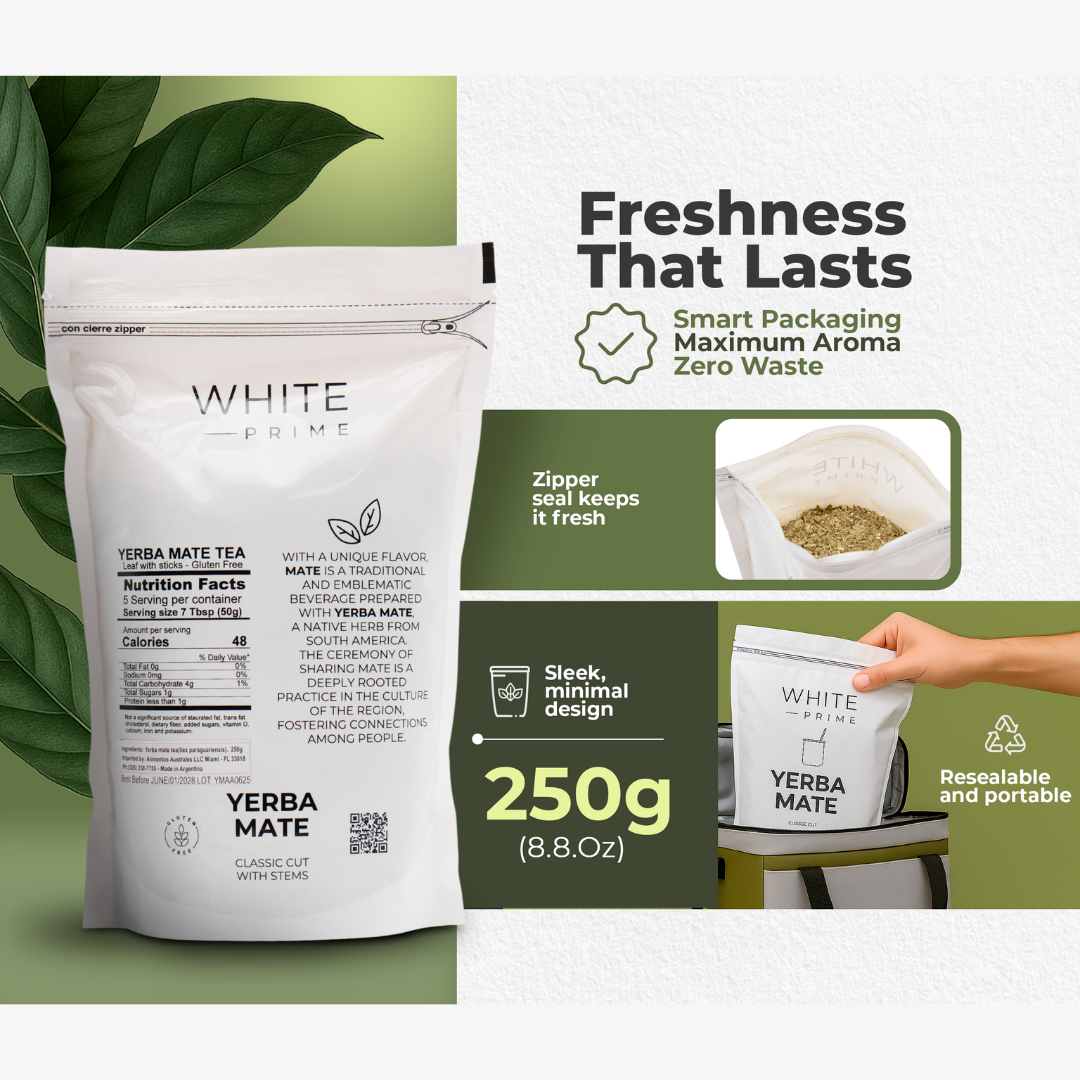 Yerba Mate Traditional 250 g | White Prime