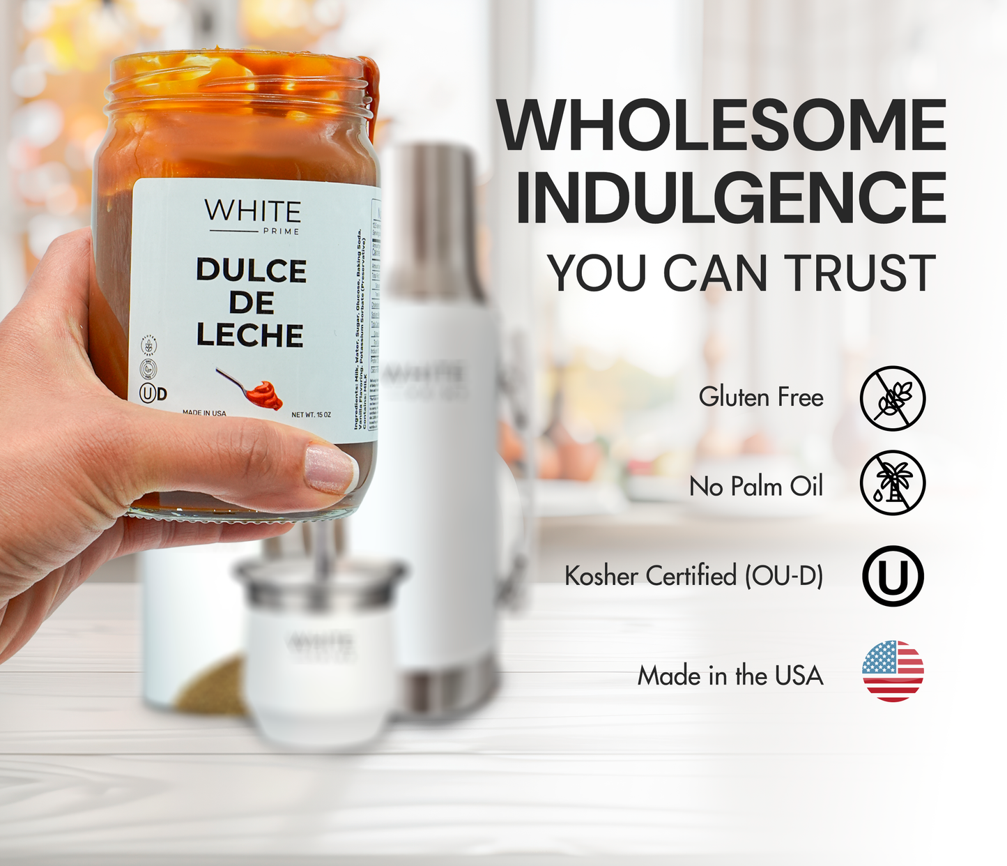 Dulce de Leche | Argentinian Style Caramel Milk | Gluten Free | WHITE Prime