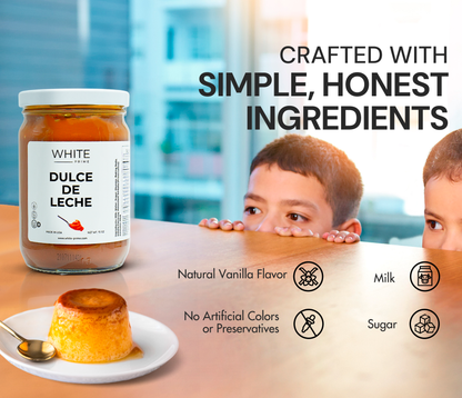 Dulce de Leche | Argentinian Style Caramel Milk | Gluten Free | WHITE Prime