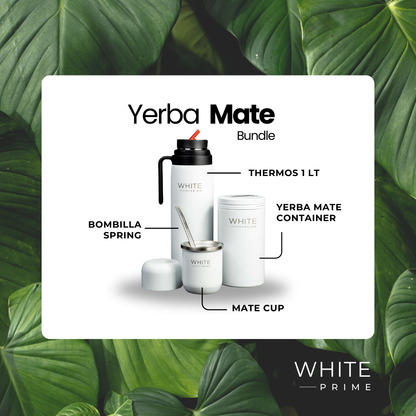 Yerba Mate Bundle | Stainless Steel Mate Set